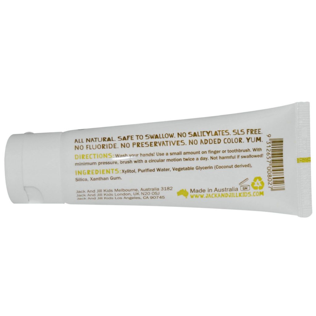 Pasta de dinti Jack'n'Jill Organica Empatis Centrul de babywearing Iasi